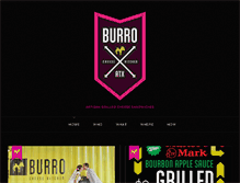 Tablet Screenshot of burrocheesekitchen.com